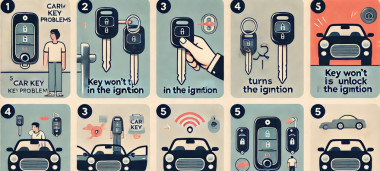 5 Häufige Probleme mit Autoschlüsseln und wie Sie diese Beheben
